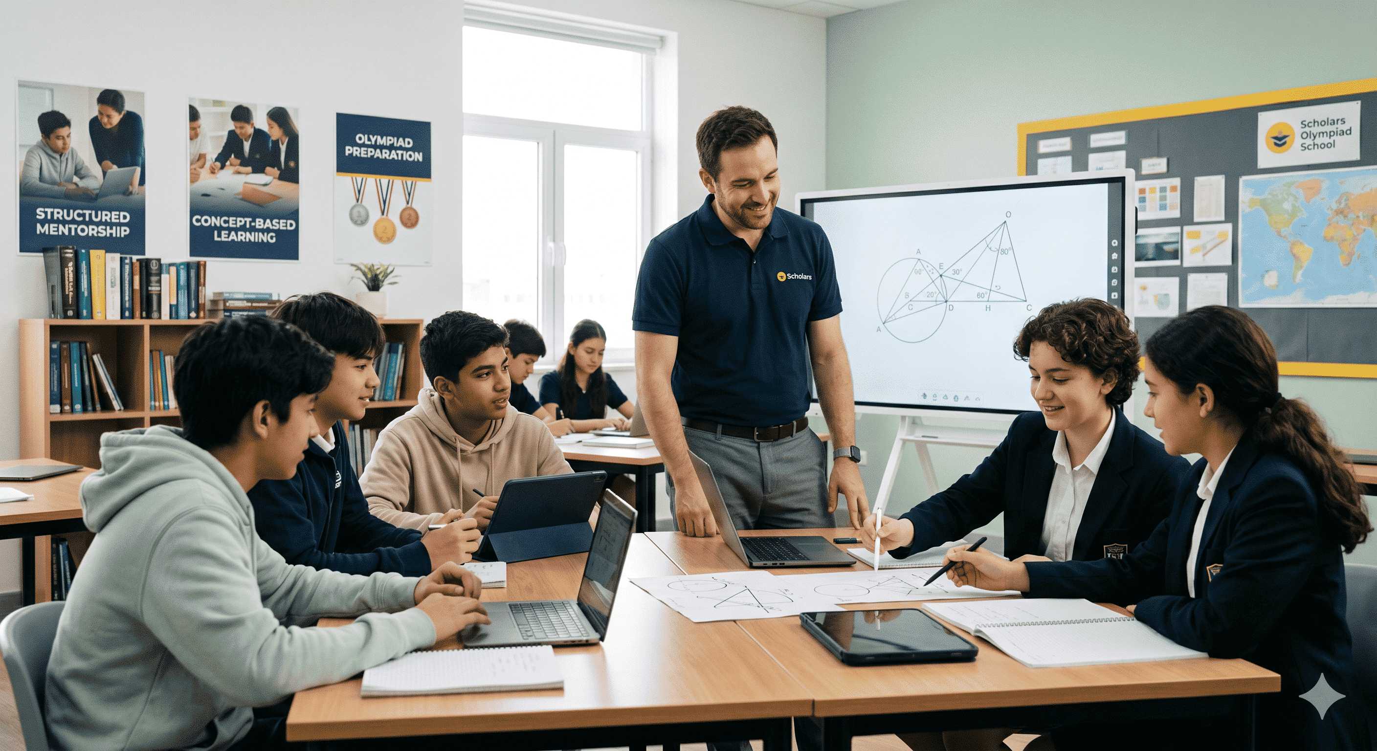 Academic Approach at Scholars Olympiad School
